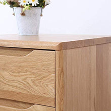 XUSHEN-HU Legno Comodino 2 cassetti Design dell'organizzatore di immagazzinaggio Night Stand for Camera Tavolo d'angolo