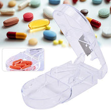 Spier - Portapillole da viaggio, pieghevole per pillole, organizer per medicine, divisore per farmaci, separatore portatile per viaggi all'aperto