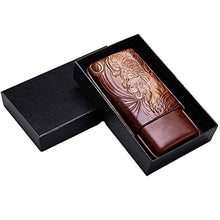 SCDZS Viaggi Cigar Humidor - Cuoio Sintetico Cigar Box Portatile Cigar Box umidificatore