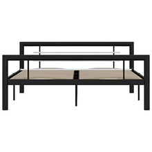 SKM Giroletto Nero e Bianco in Metallo 160x200 cm