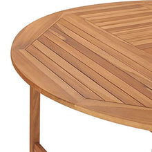 E E-NICES Tavolo da Giardino 150x76 cm in Massello di Teak