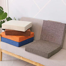 Sincere su Misura bay Window Seat Cuscini, Sofa Pad, Ispessito Divano Cuscino Indoor Patio Mobili Cuscini Panchina Seat Pads con Copertura
