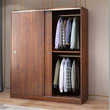 Lwieui Armadietti e credenze Armadio Home Bedroom Bedroom Door Stringing Modern Semplice Piccolo Apartment Cabinet Porta Scorrevole Ampio Armadio .Armadio per Camera da Letto