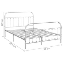 SKM Giroletto Bianco in Metallo 120x200 cm (21.9kg)