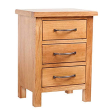 vidaXL Comodini 2 pz 40x30x54 cm in Legno Massello di Rovere