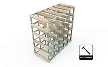 Longlife WINE0100 Cantinetta per 30 Bottiglie, Metallic, Wood, Legno