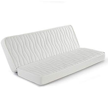 Marckonfort Materasso piegabile per Divano Letto 140X200, Altezza 13 cm, Tessuto Strech con Finiture rinforzate