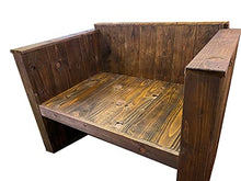 Rowick - Divano in legno per esterni, stile traversa, in legno, trattato per uso esterno