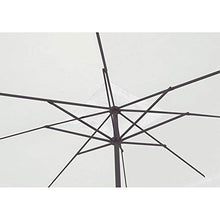 vorghini Ombrellone da Giardino in Alluminio 3X2m con Manovella STEM Antracite e Ecrù