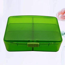 SUPVOX Contenitore di Droga per Tablet Portatile da Viaggio con Dispenser di Medicinali per Uso Quotidiano