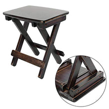 Sgabello Smooth Home Sgabello Sgabello in bambù Robusto e Durevole Alto Bagno per Soggiorno