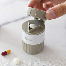 Pillola Cutter Medicina Crusher Grinder Grinder Splitter, Pillola Box Viaggio Pillola Cutter Pillola Splitter Pillola Divisore Pillola Dispenser Pillola, Daily o Viaggio Pill Case Organizer