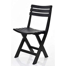 SET SEDIE DA GIARDINO KOMODO IN POLIPROPILENE 44 X 41 X 78 CM (Antracite, 6)
