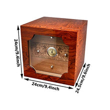 N \ A Armadio humidor per sigari Personalizzato con igrometro, 3 cassetti più Grandi Scatola per sigari Foderata in Cedro Custodia ad Alta capacità per Lui, Fidanzato, papà, Marito