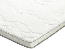 Amazon Basics - Correttore / Topper per materasso bugnato trapuntato in Memory Foam 90 x 200 cm