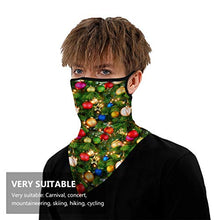 Amosfun 4 Pezzi Bandane per Il Viso di Natale Ghette per Il Collo Sciarpa per Il Viso Senza Cuciture Passamontagna Copriletto per Il Viso con Anelli per Le Orecchie per Adulti Uomini