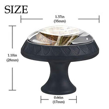 Wetia Teschio d'oro per la Cucina di casa Armadio Armadio Armadio Nero 3,5 x 2,8 cm