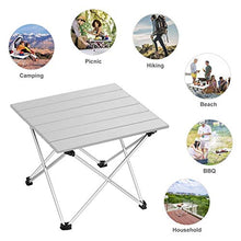 LNSTORE 40 * 34 * 34 * 32 cm Tavolo Pieghevole Impermeabile Casa Cucina Trekking e Picnic Tavolo Basso Compatto e Zaino Basso Comodo e Durevole