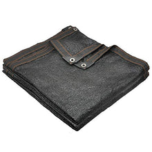 Telo Ombreggiante, Telo Oscurante Nero da 85%, Retina Sun Blocker con Bordo Nero e Occhielli - for Piante da Fiore, Serra, stalla (Size : 4m x 6m)