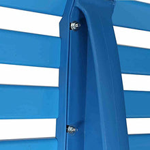 BLOME-TIL. Ibiza Panca, plastica, Azzurro, 54 x 120 x 74 cm, 50926