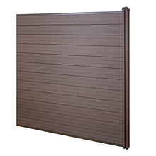 Mendler Pannello supplementare frangivento Privacy Sarthe WPC 188cm Marrone