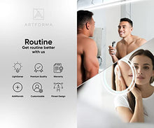 FORAM Personalizza Controluce specchio per bagno con luce LED - 180x80cm - su Misura - moderno specchi con illuminazione, retroilluminato L49