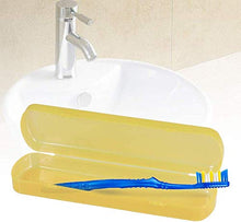 zaizai Portaspazzolino da Viaggio Portatile per Dentifricio (Arancione)