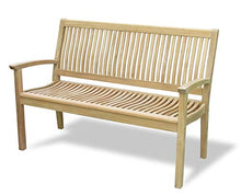 CENTRAL PARK - Panca da giardino Aloisa Teck, 128 cm