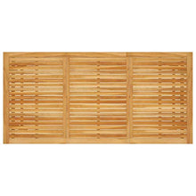 FAMIROSA Tavolo da Pranzo da Giardino 206x100x74 cm in Massello Acacia