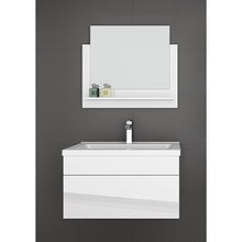 Home Deluxe – Set di mobili da Bagno – Wangerooge Bianco – con lavabo e Accessori Completi – Varie Misure
