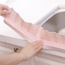 xmwm - Paralume a ventosa, per lavabo, per lavabo, lavabo, cucina, paraspruzzi, colore: rosa