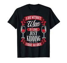 Regalo divertente per un papà mamma amante del vino Maglietta