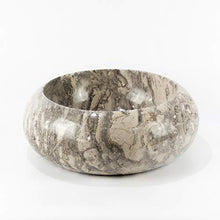 Rococo Lavabo rotondo screziato grigio 40 x 40 x 13 cm