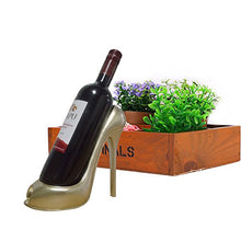 Kicode forma scarpa tacco alto Wine Bottle Holder Elegante Wine Rack Accessori per la decorazione domestica
