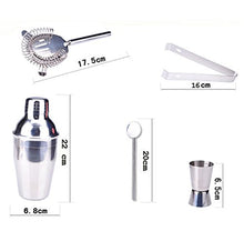 SaySure - 5 in 1 Stainless Steel Cocktail Martini Drink Mixing Bars
