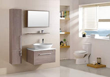 Gstore Mobile Bagno PENSILE Acero da 80 CM Completo [70110B]