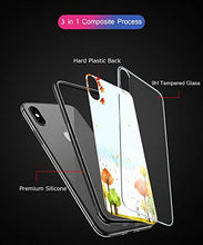 Suhctup Compatibile con Huawei Nova 3i Custodia Protettiva in Vetro Temperato 9H + Cornice Paraurti in TPU Silicone Morbido Assorbimento Degli Urti a 360 Gradi Protezione -libellula