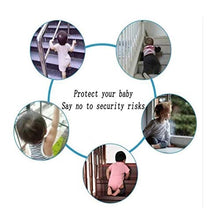WaiMin Blu Rete di Sicurezza for Bambini Pet for Bambini Balcone Scale Sicurezza Rete antisfondamento Decorazione for pareti Rete Rete in Nylon Rete (Size : 1x2m)