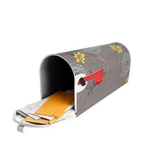 Custodia magnetica per cassetta postale con libellula, design unico, per giardino, cortile, dimensioni standard, 53 x 45 cm