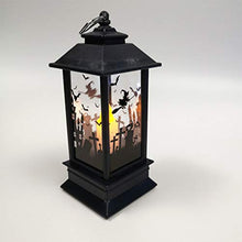 NUOBESTY Luci da Tavolo Halloween Luminose Lanterna Sospesa per Halloween Lampada Decorativa per Halloween per Ornamento Decorazioni per Feste di Halloween (1Pz)