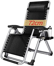 JFFFFWI Sedia Pieghevole Oversize Pieghevole Lettini da Esterno Reclinabile per Spiaggia Patio Giardino Campeggio Outdoor Portable Home Lounge Supporta 200 kg