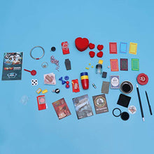 TOYANDONA Kit di Giocattoli Magici Set Trucchi Magici Facile da Giocare Oggetti di Scena Magici Migliori Regali per Bambini Ragazzi Ragazze Principianti
