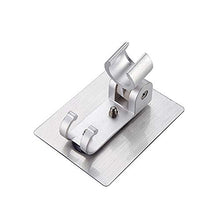 Prenine Supporto per soffione doccia, autoadesivo e staccabile, regolabile a 90 °