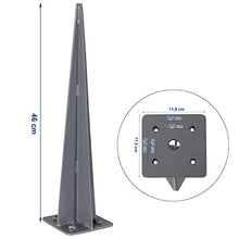 SONGMICS Picchetto Base Kit Fissaggio per Tenda Paravento GSA001