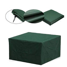 Giardino di copertura di mobili di protezione rettangolare in poliestere verde Meteo impermeabile resistente per Outdoor Patio
