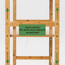 DUTUI Scaffale Semplice, Libreria per Studenti dal Pavimento al Soffitto, Scaffale per Bambini in bambù Multistrato Semplice E Moderno, 70X40x155cm