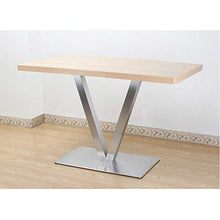 Base da tavolo in acciaio inox a forma di V, 70 cm, utilizzabile in ristoranti, arredi, feste, matrimoni, ecc