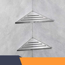 Mensola angolare da bagno in acciaio inox 304 parete bagno doccia shampoo rack accessori da bagno scaffali ABrushNickel-2SN