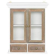 Armadietto Bianco 49x22x59 cm in Legno Massello