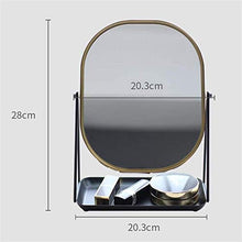 Auoeer Specchio per Il Trucco Specchio per Il Trucco dello Specchio del Trucco dello Specchio del Desktop dello Specchio del Desktop dello Specchio del Desktop (28x20.3cm)